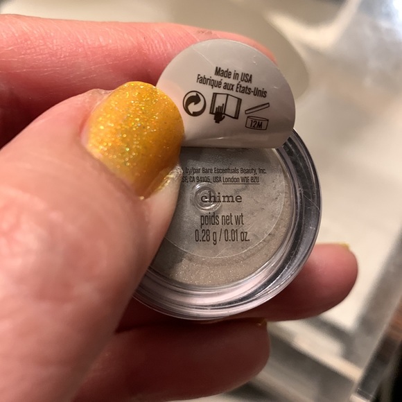 COPY - BareMinerals eyecolor eyeshadow Chime gray taupe color powder mini pod - Picture 7 of 7